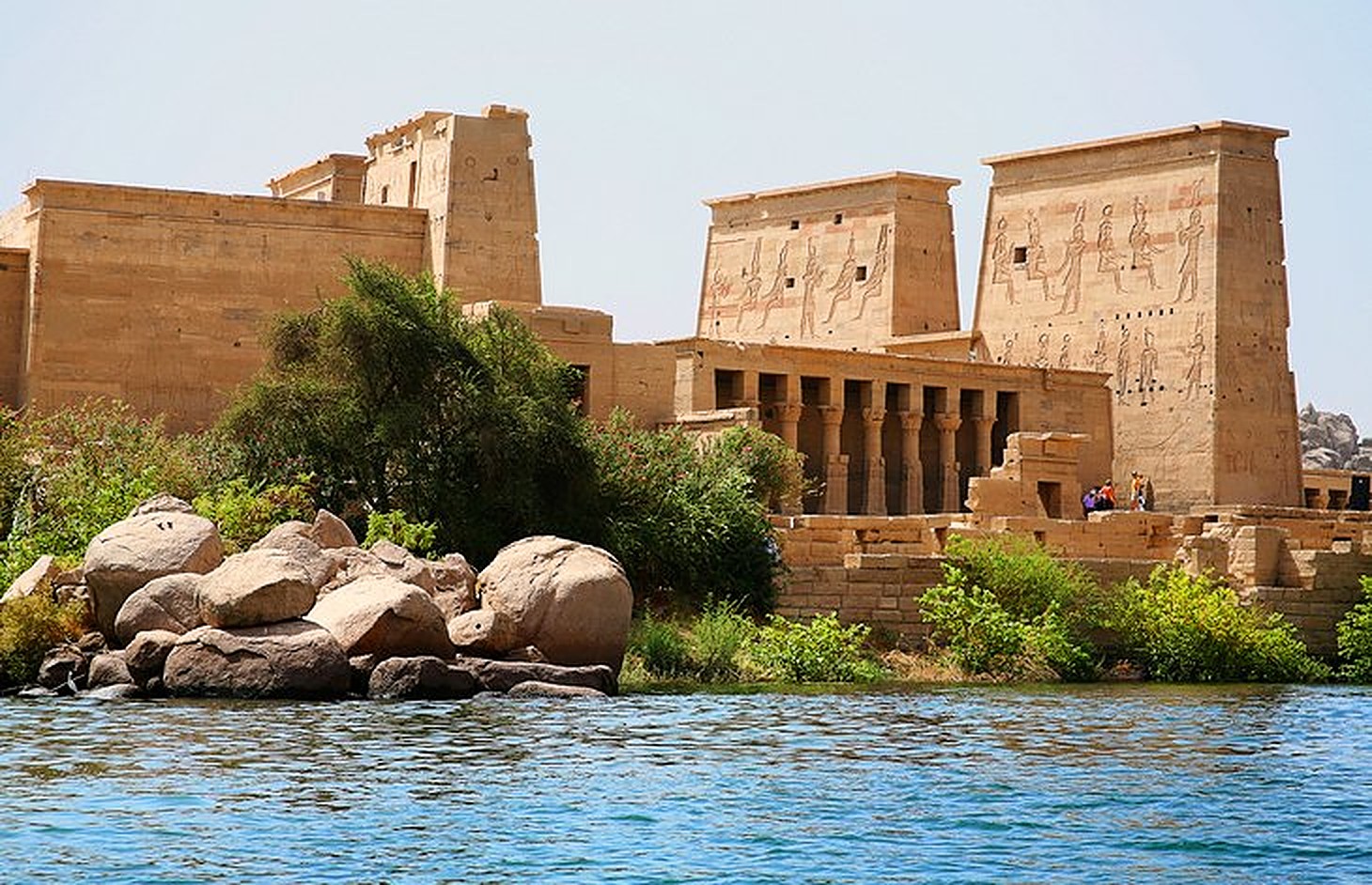 philae temple.